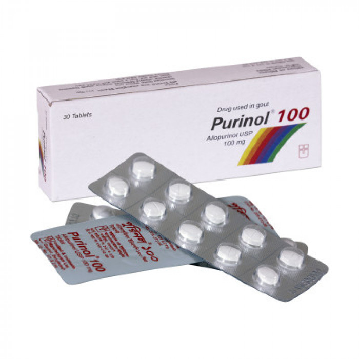 Purinol 100mg 10Pcs