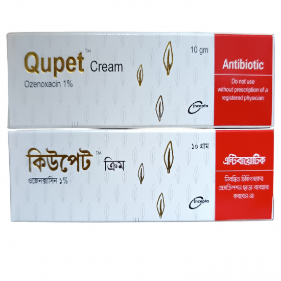 Qupet 1% Cream 10g Tube