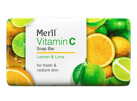 Meril Vitamin C Soap Bar Lemon & Lime 100g