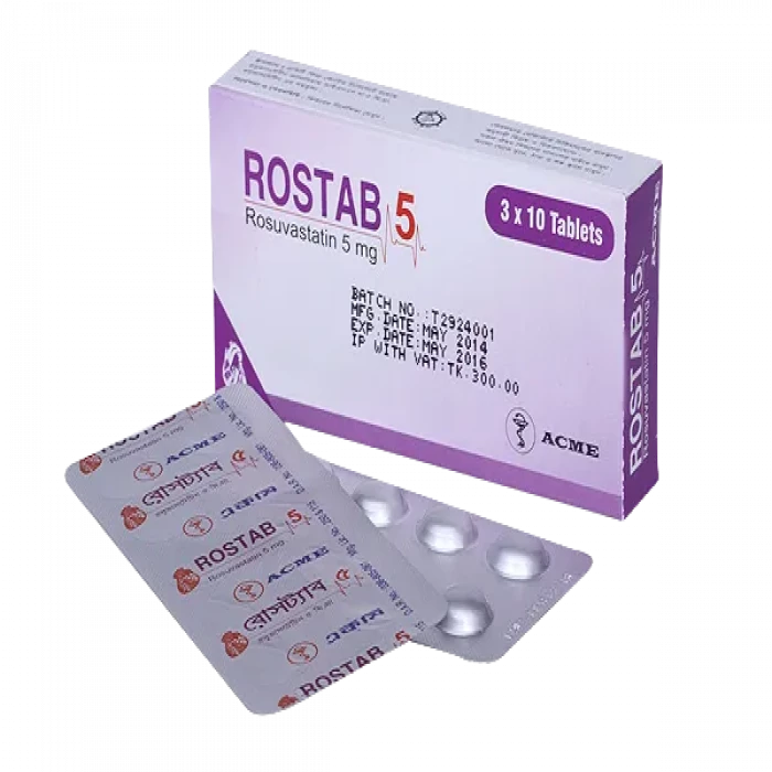 Rostab 5mg Tablet 10pcs