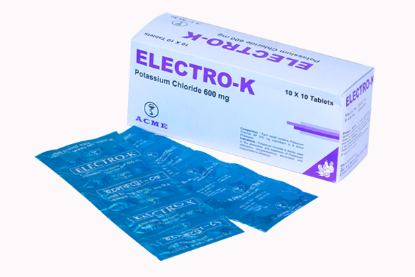 Electro-K 600mg Tablet