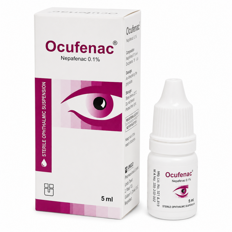 Ocufenac 0.1% Eye Drops