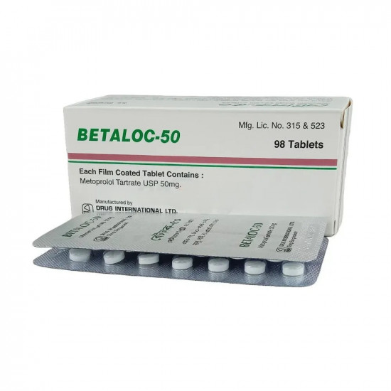 Betaloc 50 | 14pcs Tablet