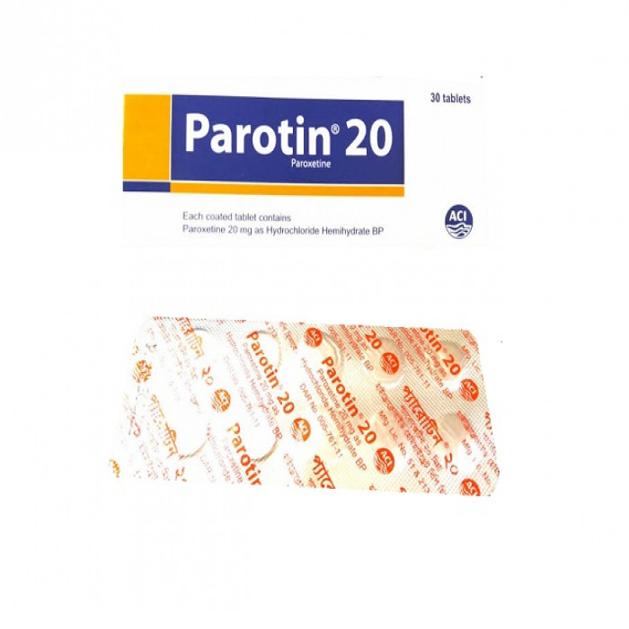 Parotin 20 | 1 Strip