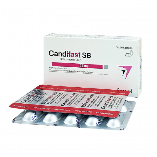 Candifast SB | 65mg Capsule | 1 Strip