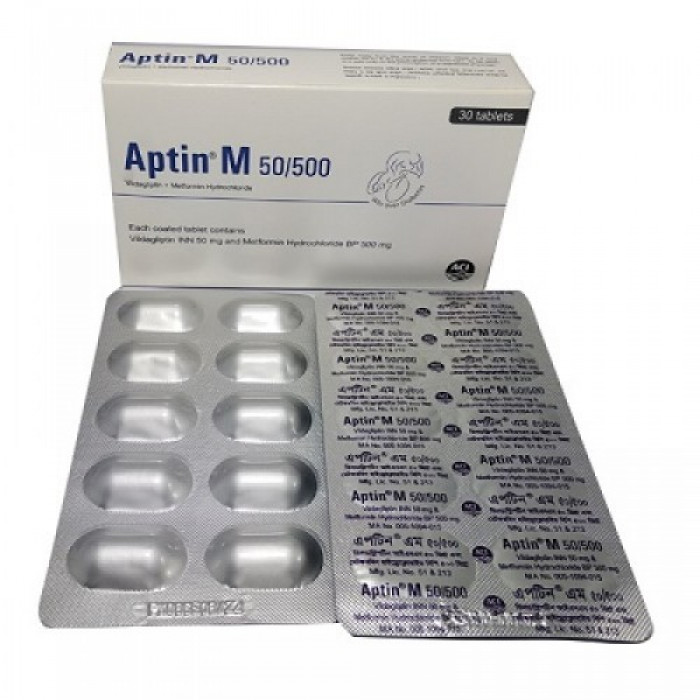 Aptin M 50/500mg 10pcs