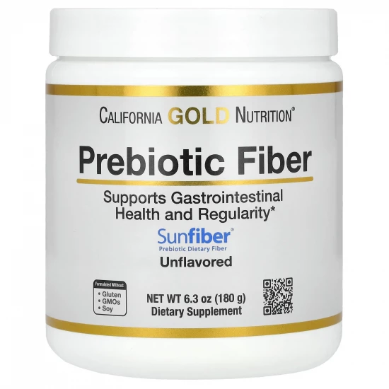 California Gold Nutrition Prebiotic Fiber | 180g Powder