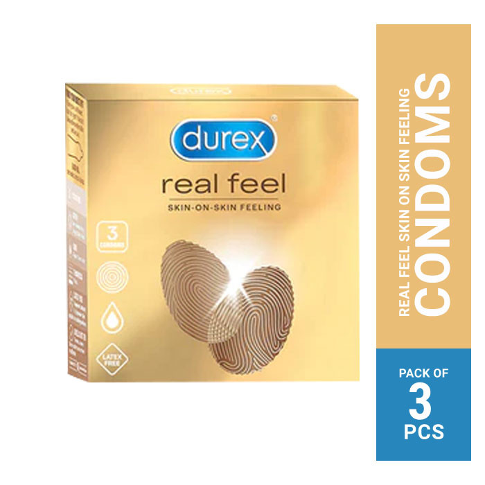 Durex Real Feel, 3's Condom
