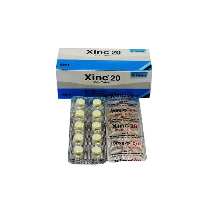 Xinc 20mg 100pes box 100Pcs