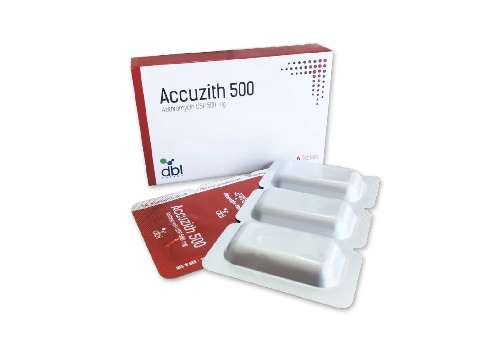 Accuzith 500 Tablet 1 Strip
