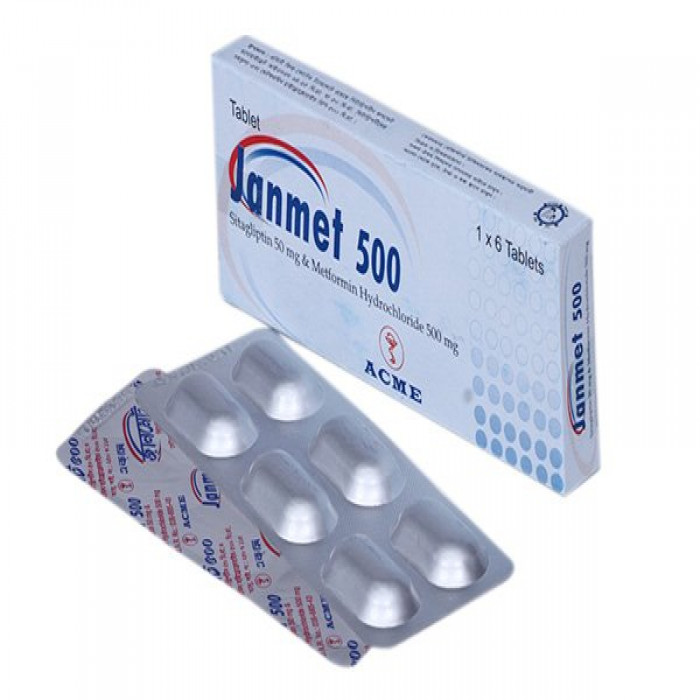 Janmet 500mg 10pcs