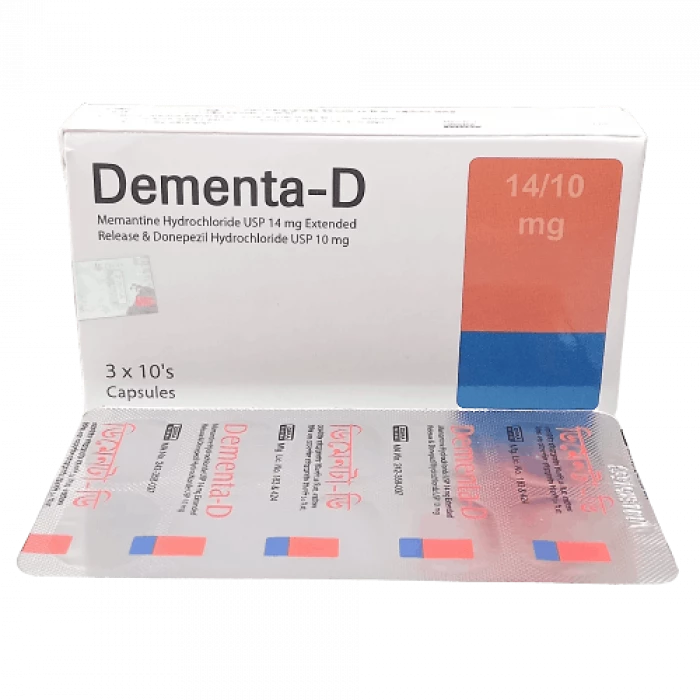 Dementa-D 14/10mg Capsule