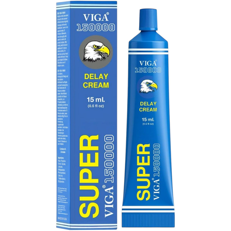 Super Viga 150000 Delay Cream | Made in Britain