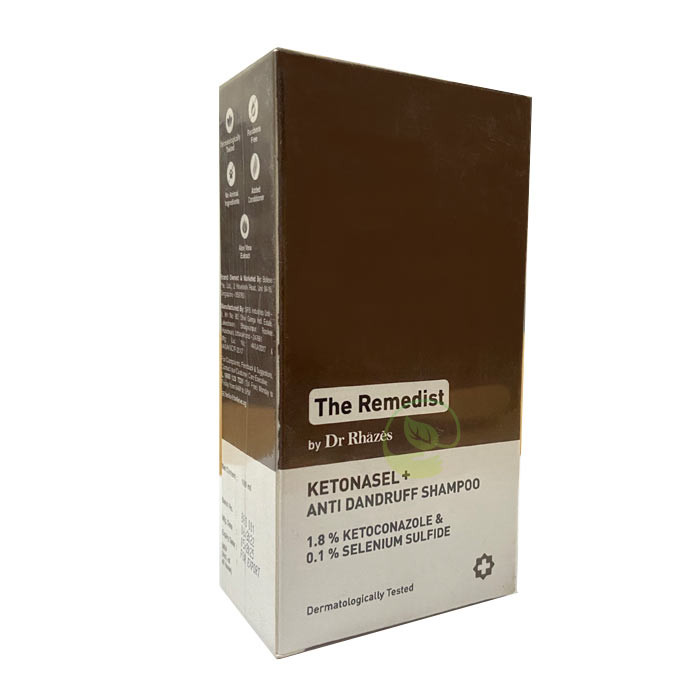 The Remedist by Dr Rhazes Ketonasel + Anti Dandruff Shampoo 100ml
