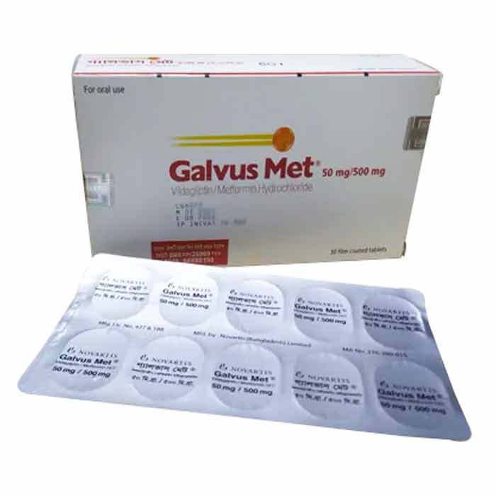 Galvus Met 50/500mg 10pcs