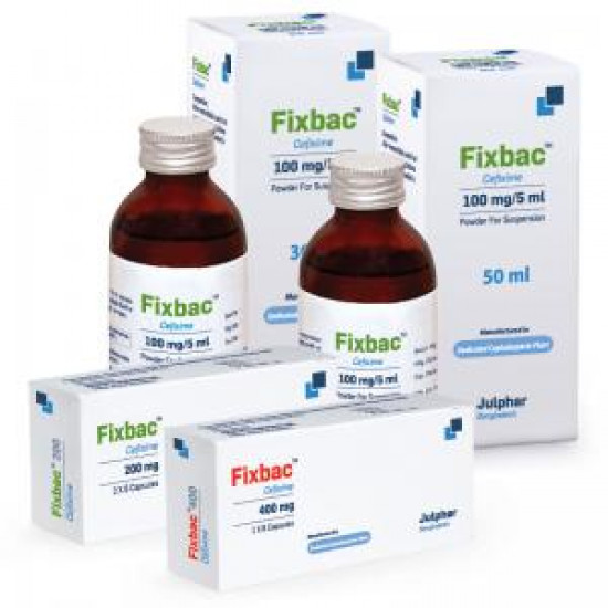 Fixbac DS 200mg/5ml Powder For Suspension