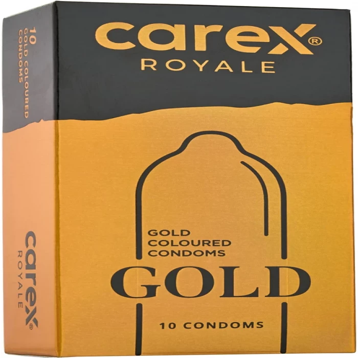 Carex Royal Gold Premium Condom-10pcs Box