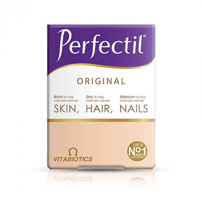 Vitabiotics Perfectil Original Triple Active Hair, Skin & Nail's Supplement, 30 Tablets
