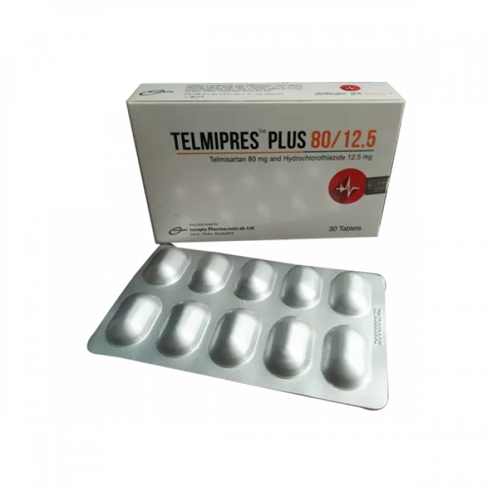 Telmipres Plus 80/12.5mg 10Pcs