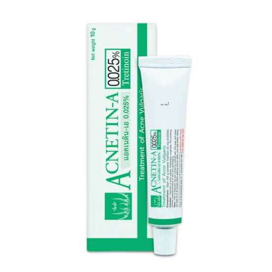 Acnetin A 0.025% Cream 10g