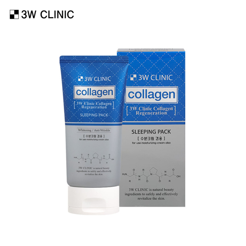3W Clinic Collagen Regeneration Sleeping Pack 120ml