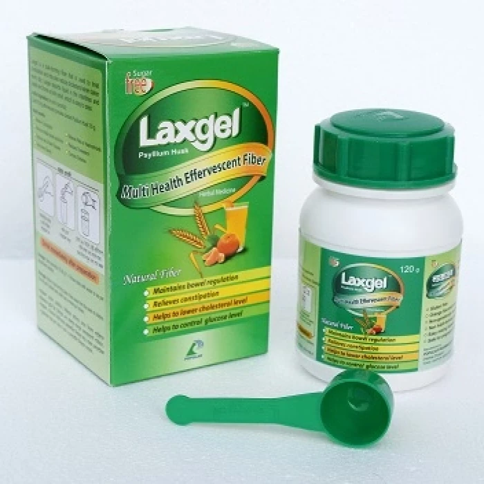 Laxgel Effervescent Powder | 120g Container