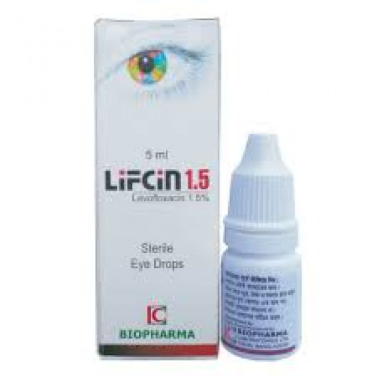 Lifcin 1.5% Eye Drops