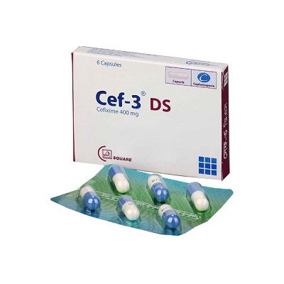 Cef-3 DS 400mg Capsule 14pcs