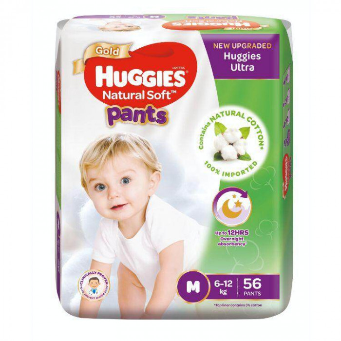 Huggies Ultra M pants 56pcs