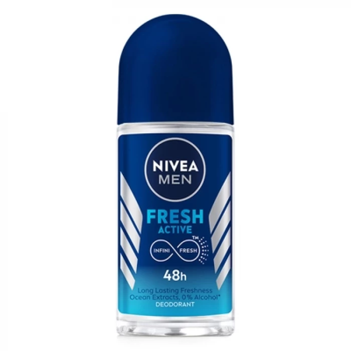 Nivea Men Roll On Fresh Active  Deodorant Roll-On 50ml