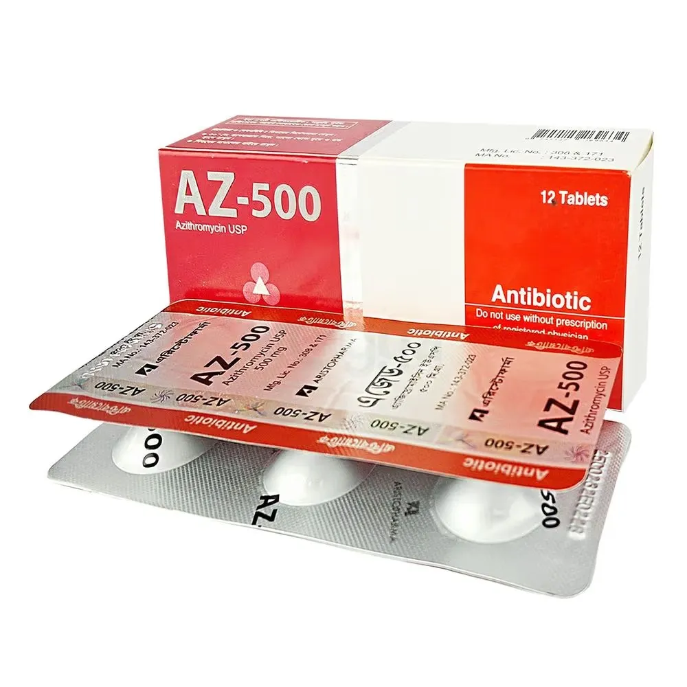 AZ 500mg Tablet 1 Strip